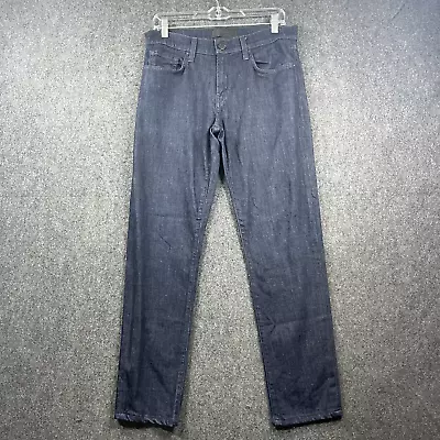 J Brand Jeans Men's 31x28 Dark Wash Cotton Elastane Kane Hirsch Indigo • $19.99