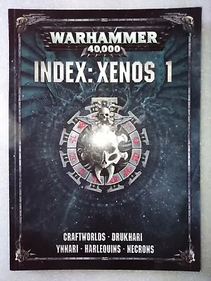 Index Xenos 1 Warhammer 40000 Rulebook Eldar Necrons Codex Book • £7.99