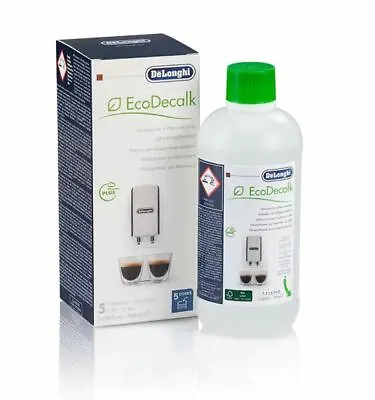 $189.90 • Buy DeLonghi Descaler Cleaner EcoDecalk Coffee Cleaning Solution 500ml (DLSC500)