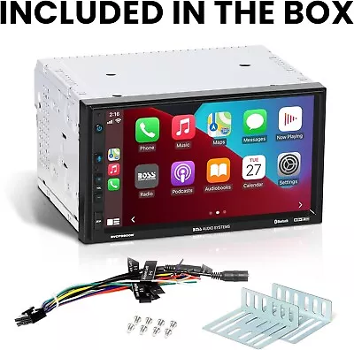 BOSS Audio Systems BVCP9800W 7” Car Stereo - Wireless CarPlay & Android No CD • $244