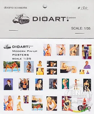 DioArt 1/35 Modern Pin-up Posters • $5.51