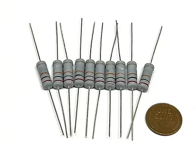 10 Pieces  10k Ohm 3Watt 3W 5% Tolerance Metal Oxide Film Resistor G507 • $8.75