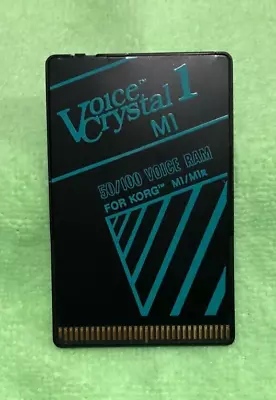 Waldorf Microwave And Korg Synthesizer RAM Memory Card Voice Crystal 1 • $69