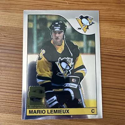 2001-02 Topps Chrome Mario Lemieux Rookie O-pee-chee Back  • $98.99