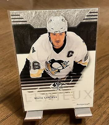 2004 Upper Deck Sp Authentic Mario Lemieux  Pittsburgh Penguins • $2.99