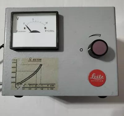 Ernst Leitz Wetzlar GMBH 301-211.001 Microscope Transformator • $212.50