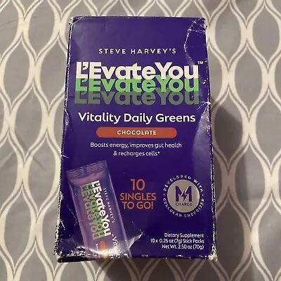 L'Evate You Vitality Daily Greens - Dietary Supplement - Chocolate - 10 Count • $13.99