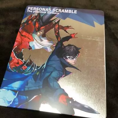 PS4 Persona 5 Scramble The Phantom Strikers Steel Book Case Geo Limited Japan • $93.08