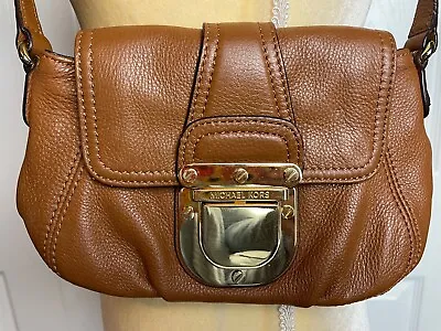 Michael Kors Charlton Crossbodyshoulder Bag Luggage Leather  $168.00 • $60