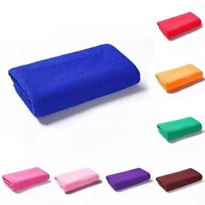 $3.40 • Buy Microfiber Towel SPORT FOOTY TRAVEL CAMPING SWIMMING DRYING SMALL SQUARE TOWEL