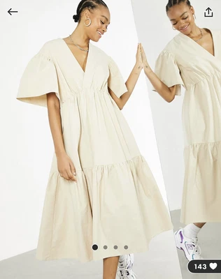 $50 • Buy ASOS Edition Wrap Tiered Dress