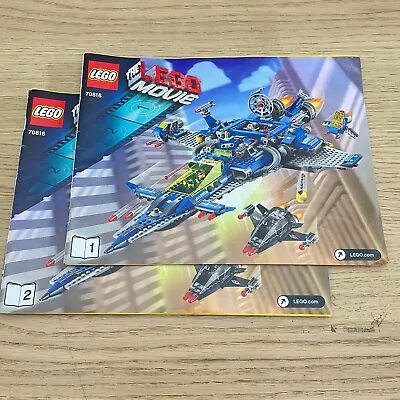 LEGO®  -  70816 -   Benny's Spaceship - 70816 - INSTRUCTION BOOKLET • $13