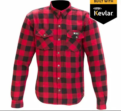 Merlin Axe Riding Shirt Built With Kevlar® Red WAS £139 NOW £120.00 • £120