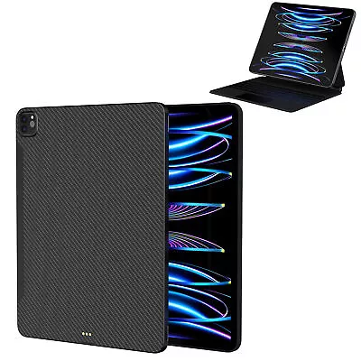 For IPad 11  12.9 / Air 4 5 /Magic Keyboard Magnetic Carbon Fiber TPU Case Cover • £24.95