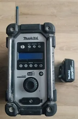 Makita DMR110N Li-Ion Corded Job Site Radio + 50Ah Makita Battery • £130