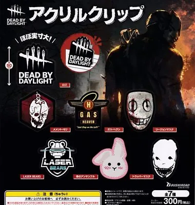 DEAD BY DAYLIGHT Acrylic Clip All 7 Types Set Full Comp Gacha Gacha Toy Japan • $91.72