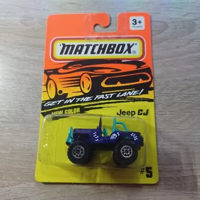 Matchbox 1/64 Diecast Get In The Fast Lane New Color Jeep CJ • $3