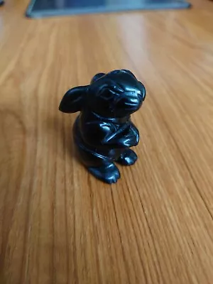 Onyx Rabbit Gem Crystal Sculpture • £20