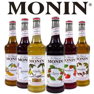 Monin Coffee Syrups 70cl Glass Bottle - AS USED BY COSTA  - Over 40+ Flavours • £12.69