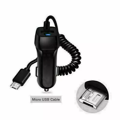 FAST Rapid Car Charger Type C Micro USB Charging For Android Samsung Cell Phone • $4.98