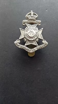 Cap Badge 21st County Of London Regiment 1st Surrey Rifles #451 • £8