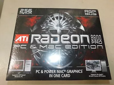 Ati Radeon 9600 Pro Pc Mac 256mb 2xdvi Rh Eng 100-435065 Graphic Card (eb112) • $60