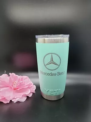 Laser Engraved Yeti Cup 20 Oz(Mercedes Logo) • $65