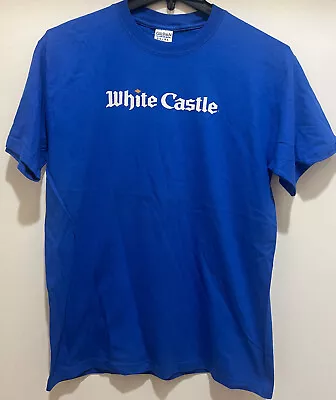 White Castle Blue Color Shirt Officially Licensed - NEW With Hang TAG • $14.99