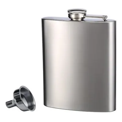 Top Shelf Flasks Stainless Steel Flask & Funnel Set 8oz • $11.95