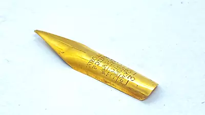 Mabie Todd No 3 Nib Only Made In Usa Flexible 14k Broad Point Oc • $200