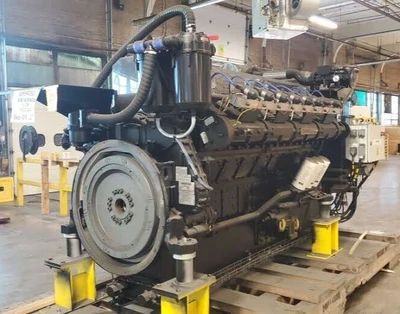 $134995.50 • Buy NEW Guascor HGM560 V16 Natural Gas Engine 1800HP 1800RPM YEAR 2017 3 AVAILABLE