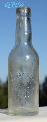 Mini ANTIQUE Blob Top BEER Bottle Embossed CONRAD SEIPP Chicago Only 5.5   Tall • $99.99