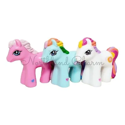 Vintage My Little Pony G3 Lot Cake Toppers Rainbow Dash Pinkie Pie Sunny HTF • $9.99