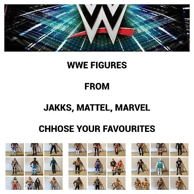£3 • Buy Wwe Wrestling Figures 6'' Or 7'' Mattel Jakks Marvel Choose And Select