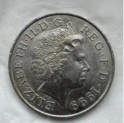 UK Royal Mint 1999-2000 £5 Five Pound Coin.  Millenium Anno Domini. • £1350