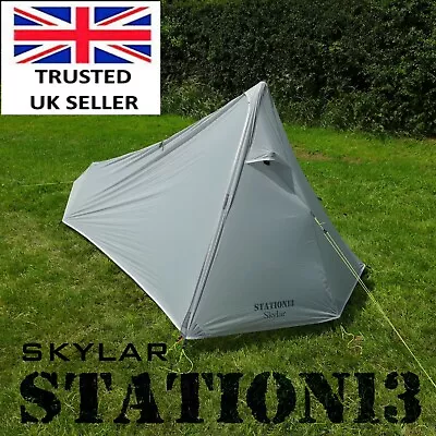 Backpacking Tent - Ultralight Just 780g - STATION13 Skylar 1 Person Tent - NEW • £135