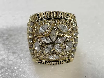 1995 Super Bowl World Champions Dallas Cowboys AIKMAN Brass Ring Replica • $24.95