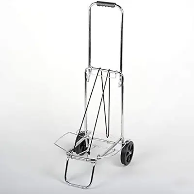 Pro Luggage Cart Metal Rolling Luggage CartFolding Storable Luggage Roller • $51.99