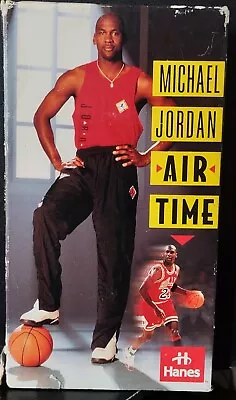 1999 CBS Fox Sports Michael Jordan Air Time VHS 55 Min Player & Person Video • $5