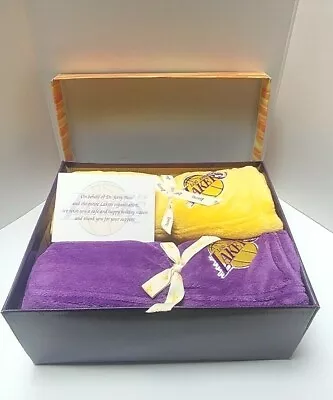 *new* La Lakers 2005/6 Season Ticket Holder Gift Blankets Dr. Jerry Buss • $220