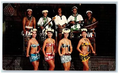 Fort Lauderdale Florida Postcard Mai-Kai Islander Perform Polynesian Revue C1960 • $29.95