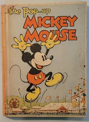 The Pop-up Mickey Mouse / Staff Of The Walt Disney Studios / First Edition 1933 • $105