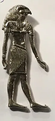 1976 MMA Metropolitan Museum Art Egyptian Horus King Tut Silver Toned Pendant • $49.99
