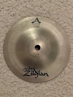 Vintage 1995 Zildjian A Custom 6” Splash Cymbal 110 Grams • $129.99