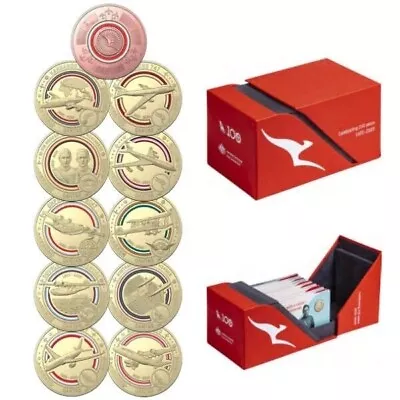 Australia ✈️  2020 Qantas 100 Year Centenary Coin Set LTD ✈️ • $160