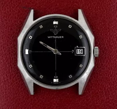 Men’s Wittnauer Vintage Steel Wrist Watch PARTS Or REPAIR • $16