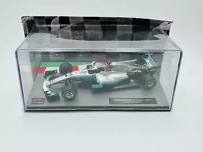 1:43 2017 Lewis Hamilton -- World Champion -- Mercedes W08 -- Atlas F1 • $59.99