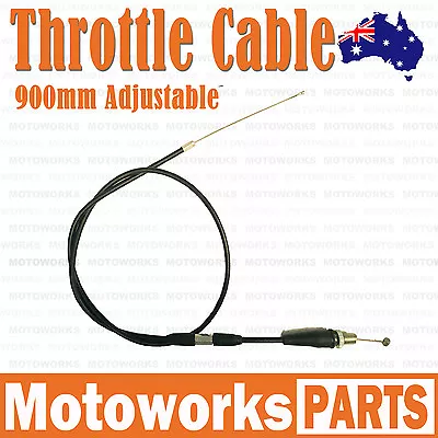 900mm 127-135 Adjustable Twist Throttle Accelerate Cable PIT PRO Trail Dirt Bike • $12.99