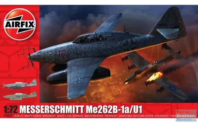 AFX04062 1:72 Airfix Messerschmitt Me262B-1a/U1 • $28.64