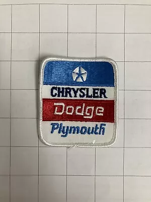 Vintage Gas Station Auto Garage Repairman Patch Chrysler Dodge Plymouth • $5.99